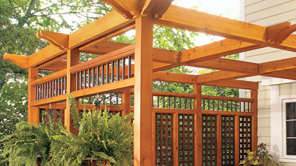 Pergola screen